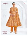 Paridhi Vol 1 By Pranjul Readymade Cotton Printed Anarkali Kurti With Pant And Dupatta Wholesale In India